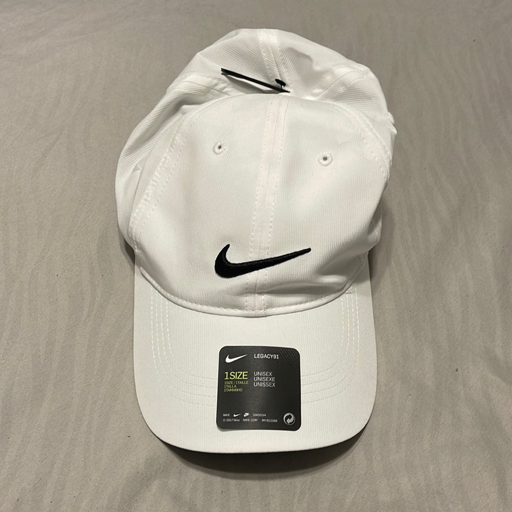 Brand new white Nike hat